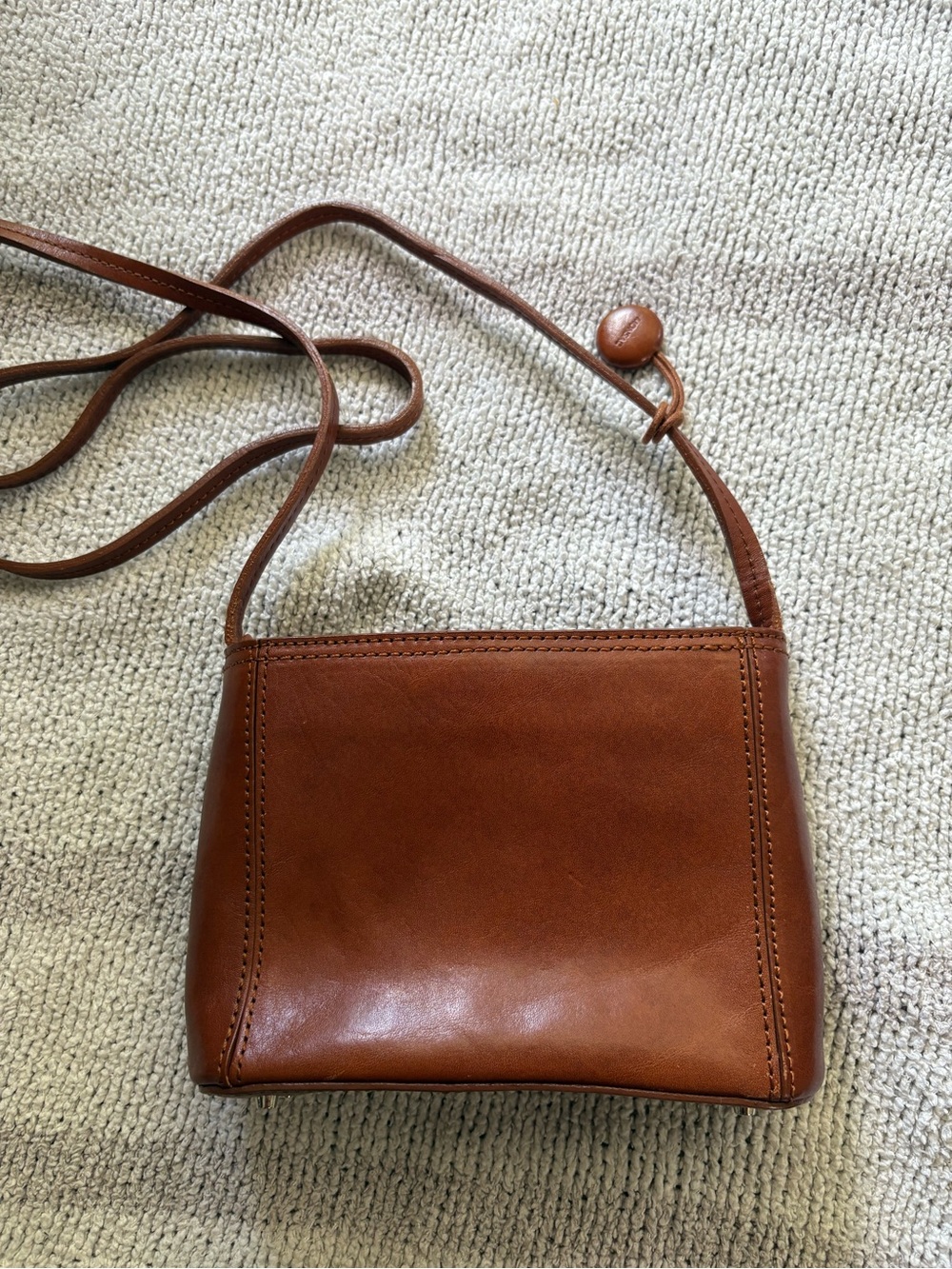Vintage Monsac Leather Crossbody - Picture 2 of 8